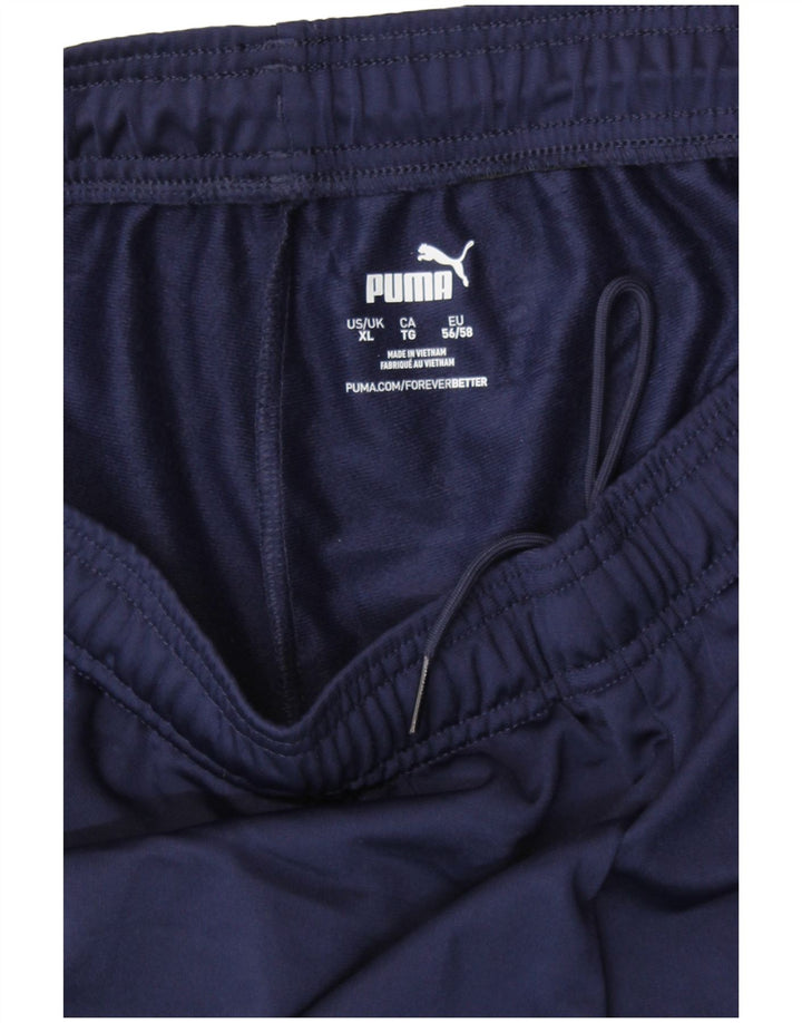 Pantaloni da tuta da uomo PUMA XL poliestere blu navy