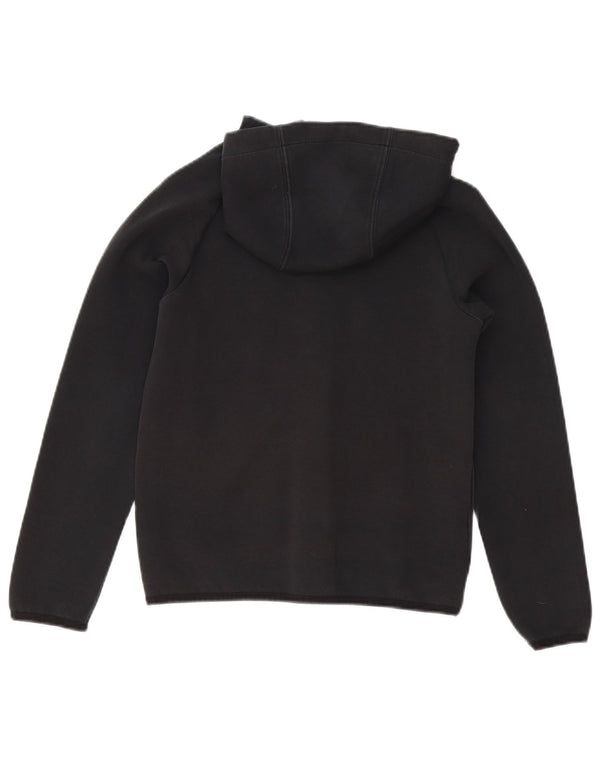 Felpa con cappuccio e zip da ragazzo Puma 11-12 anni Nera