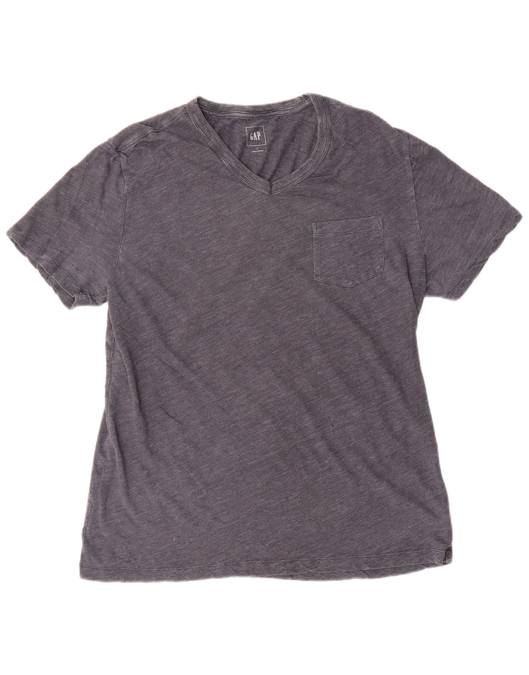 Gap T-shirt da uomo Top Large in cotone chiazzato grigio