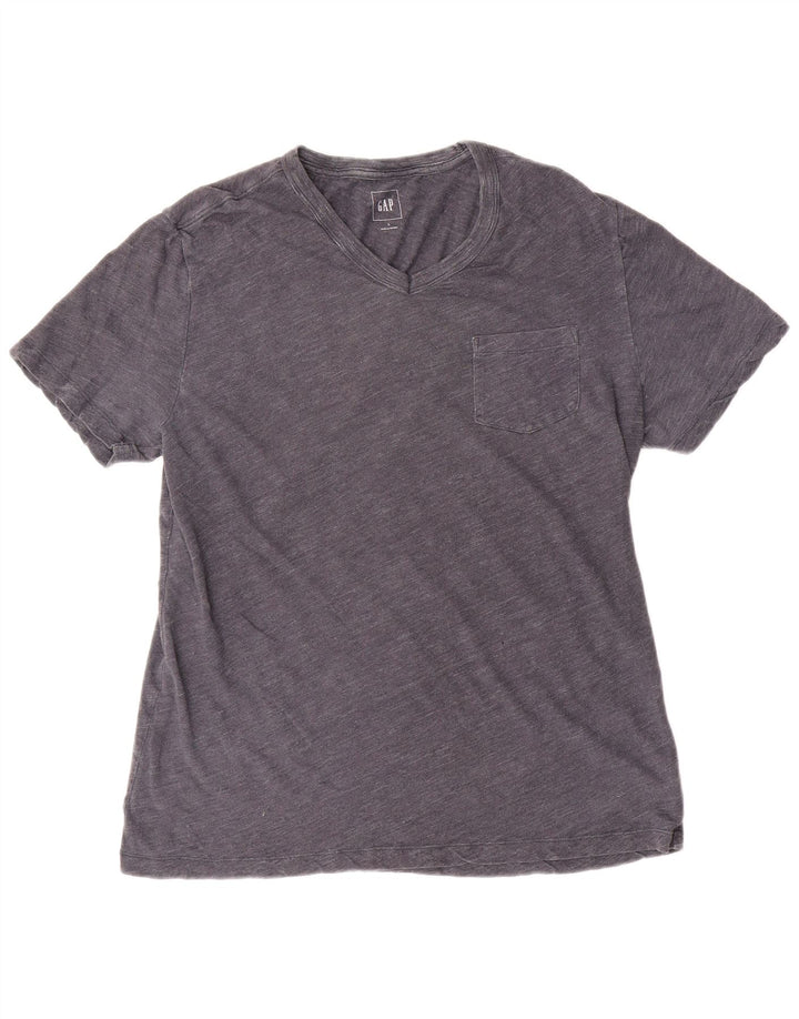 Gap T-shirt da uomo Top Large in cotone chiazzato grigio
