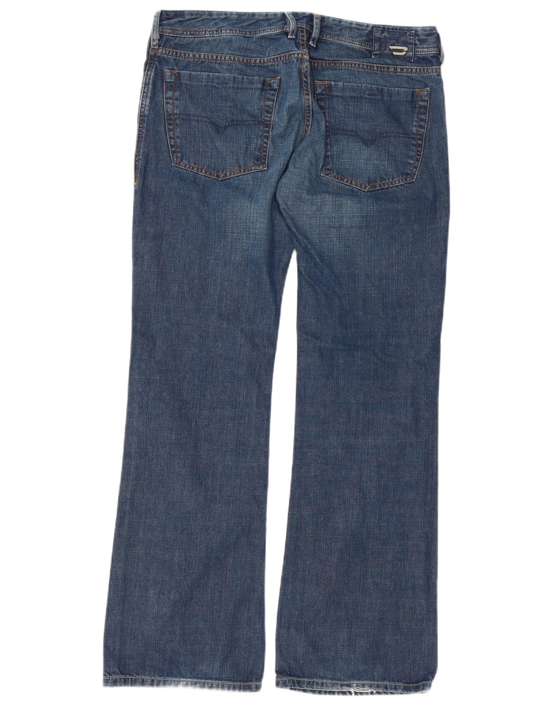 Jeans Bootcut da uomo Diesel W34 L32 in cotone blu
