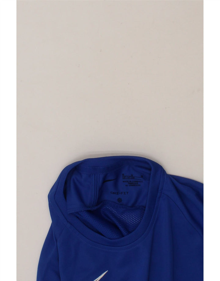 NIKE Boys T-Shirt Top 10-11 Years Medium  Blue Polyester Vintage Nike and Second-Hand Nike from Messina Hembry 