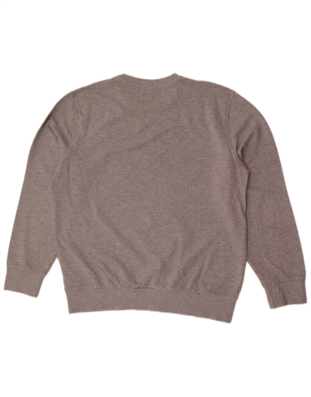 Felpa da uomo North Sails Maglione grande in cotone grigio