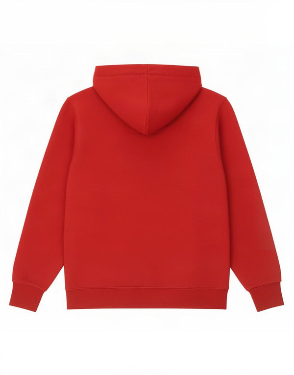 Maglione con cappuccio grafico da uomo G-Star in cotone bordeaux medio