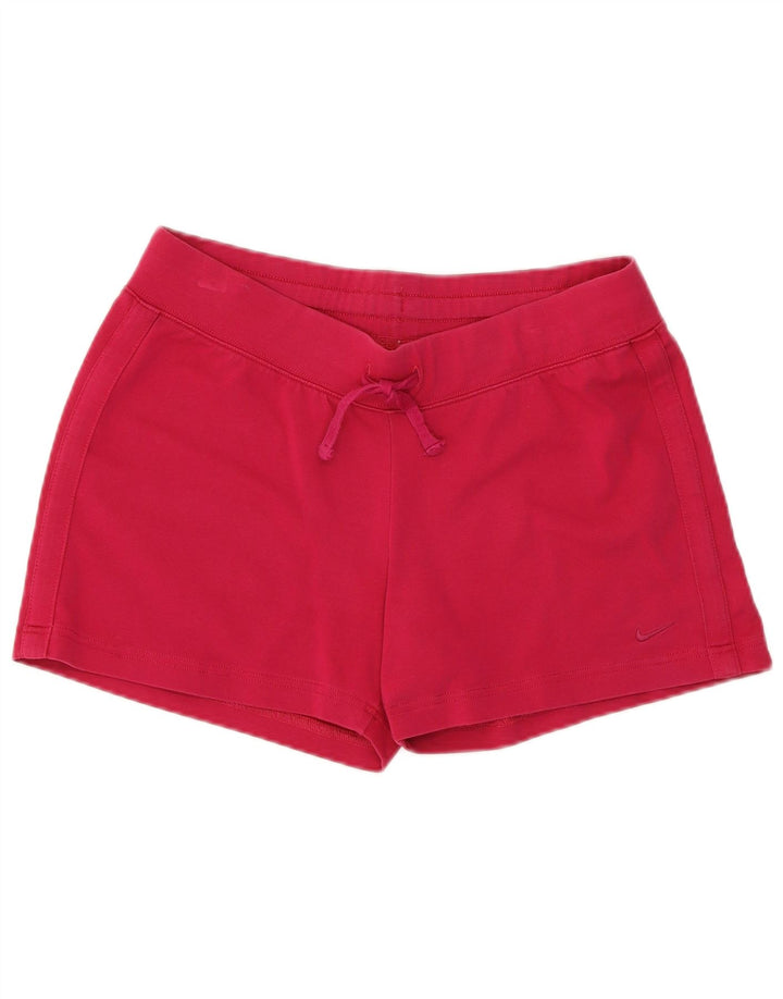 Pantaloncini sportivi da donna Nike UK 14 cotone rosa medio