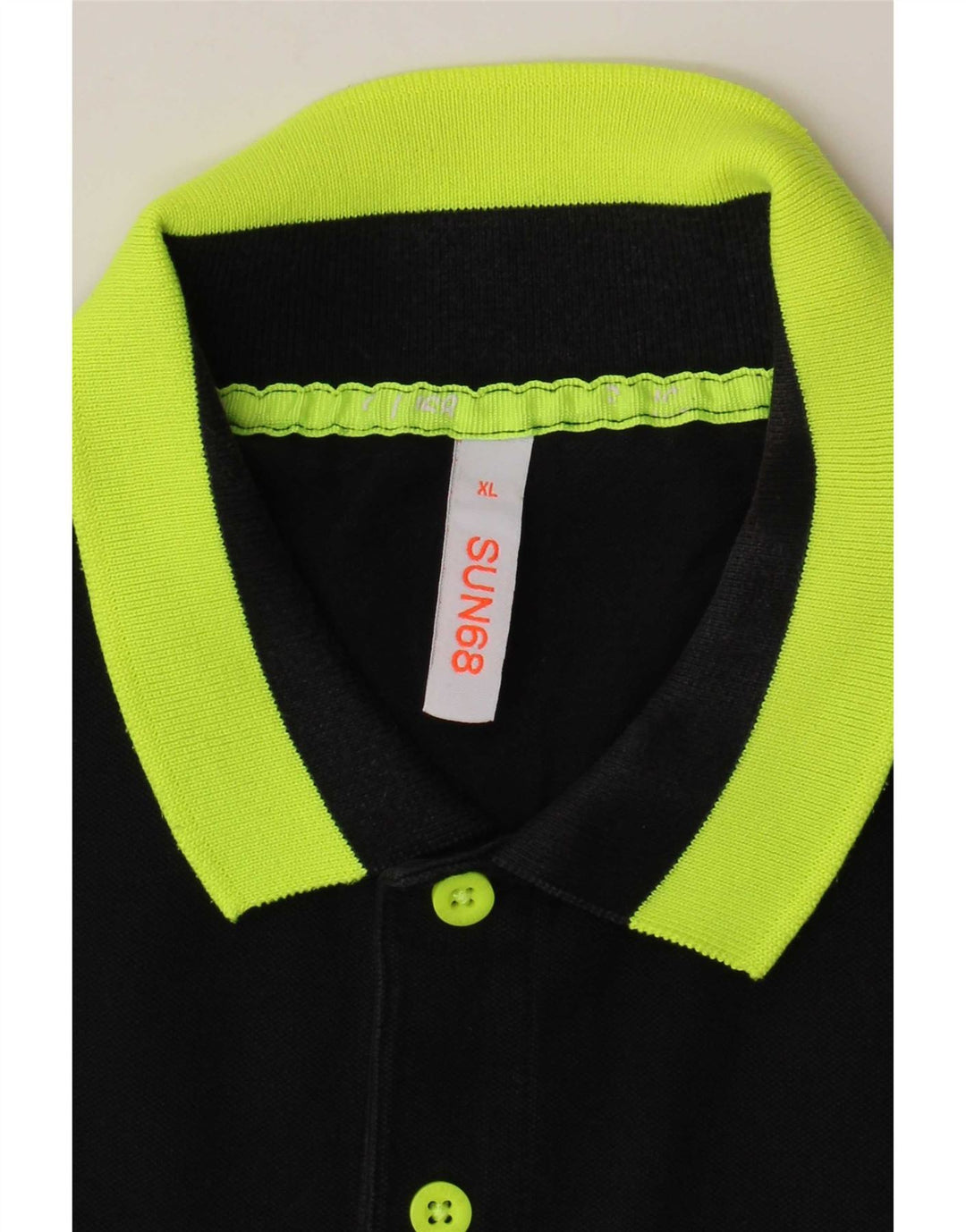 Polo da uomo Sun68 XL Nero