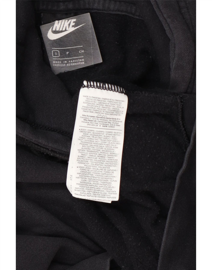 Felpa con cappuccio oversize da donna Nike UK 10 piccola in cotone grigio