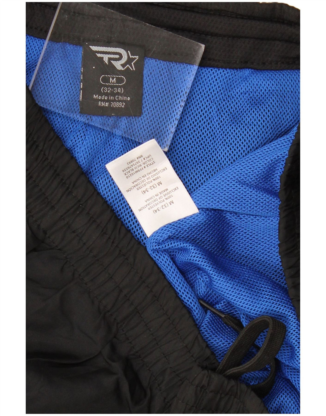 Pantaloni da tuta da uomo STARTER Joggers medio poliestere nero