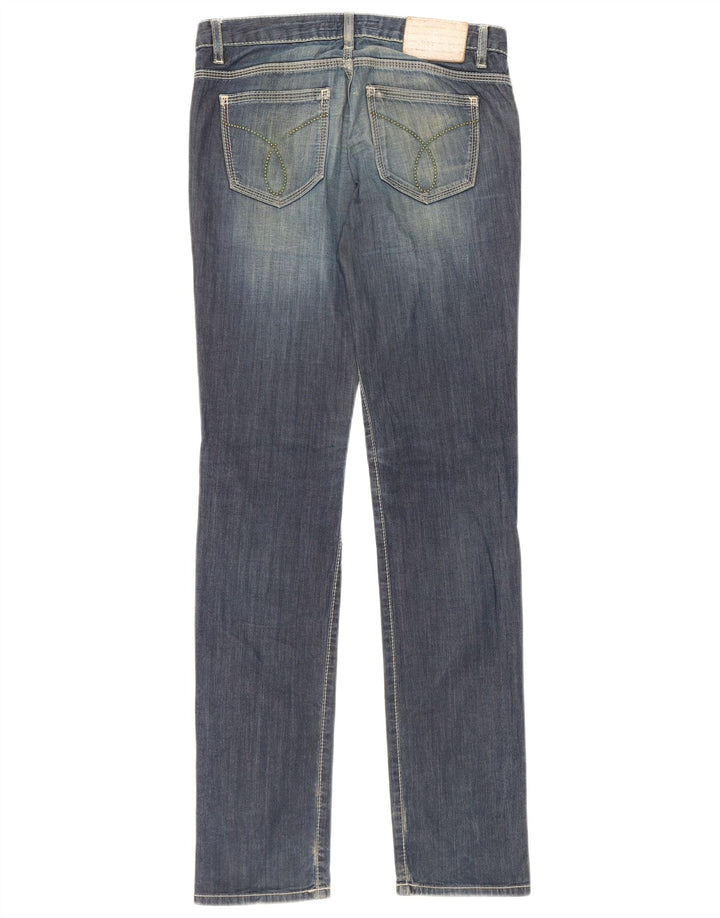 Jeans slim da donna Calvin Klein W26 L33 cotone blu