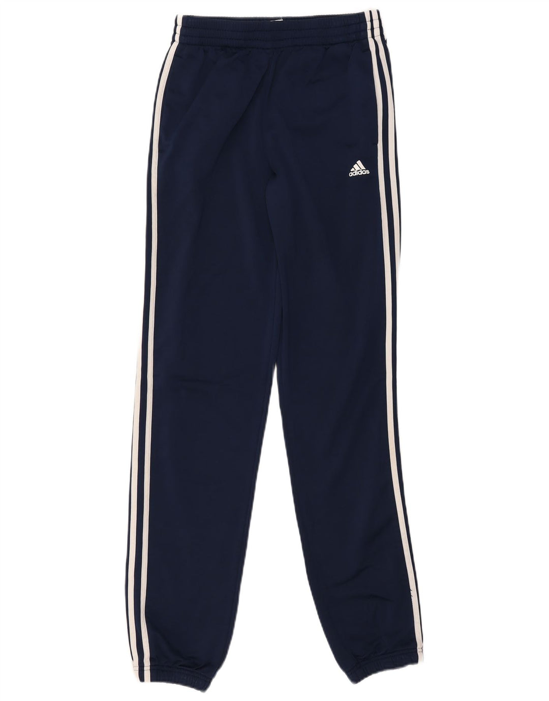 Pantaloni da tuta da ragazzo Adidas Joggers 15-16 anni in poliestere blu navy