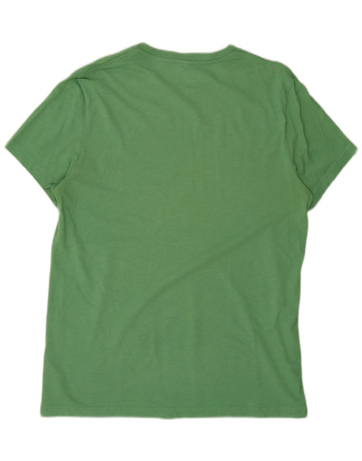 T-shirt da uomo Jack Wills Top in cotone verde medio