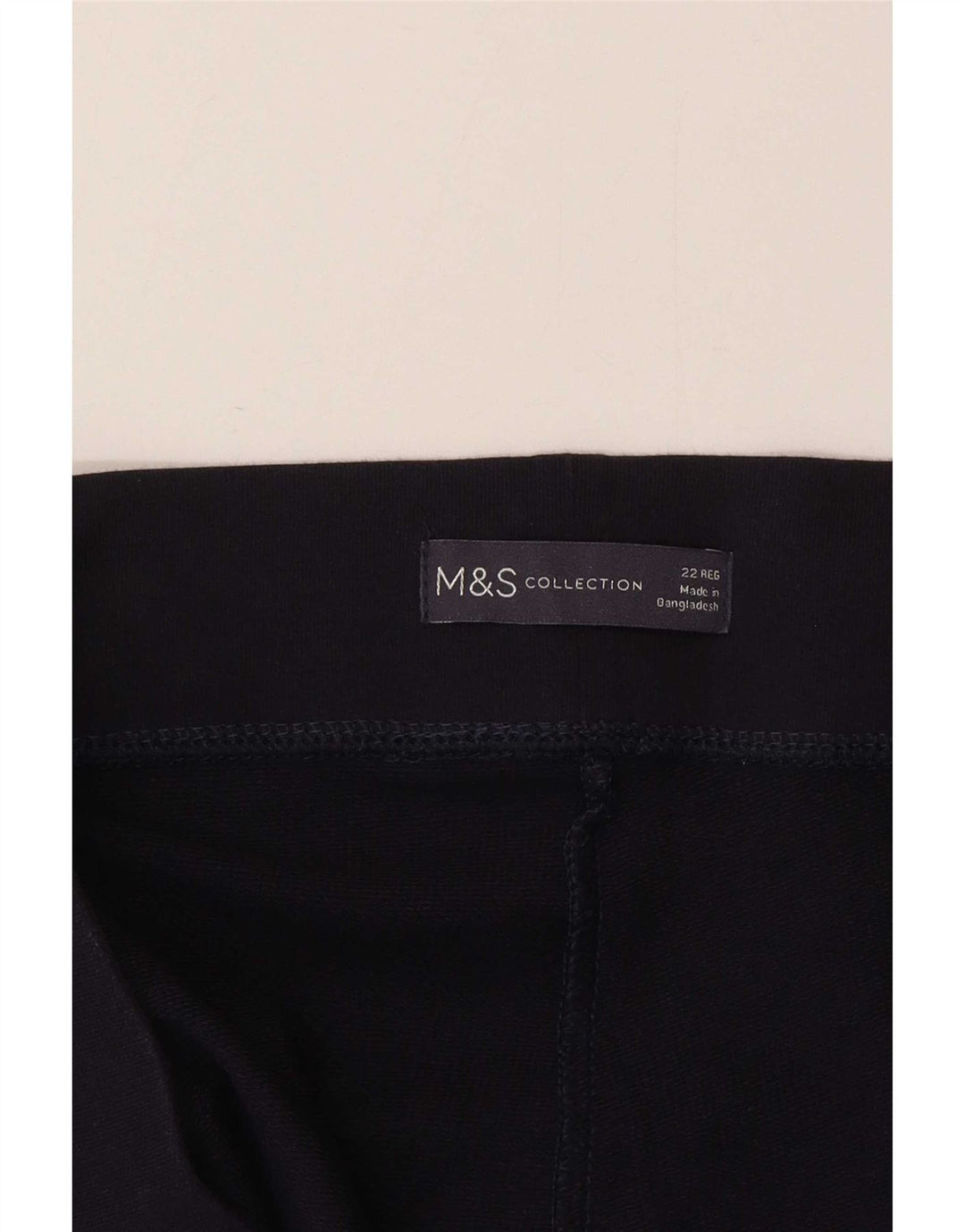 Leggings da donna Marks & Spencer UK 22 3XL Cotone blu navy