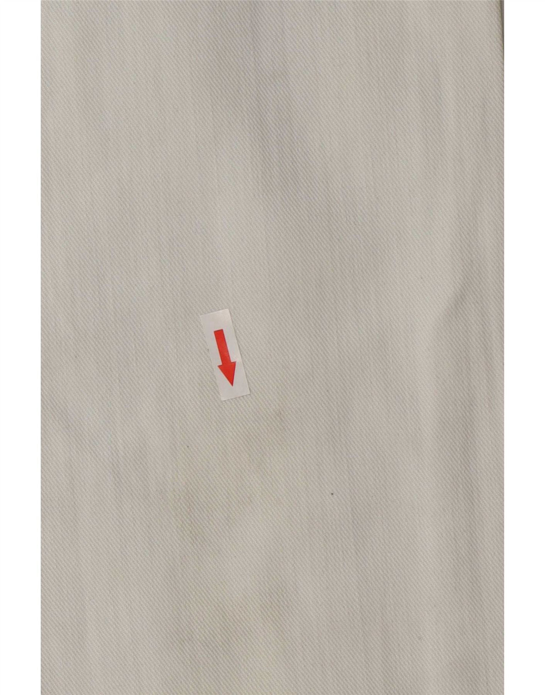Jeans dritti Zed da donna Lee W31 L30 cotone bianco