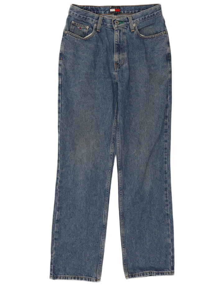 Jeans dritti da uomo Tommy Hilfiger W29 L30 cotone blu