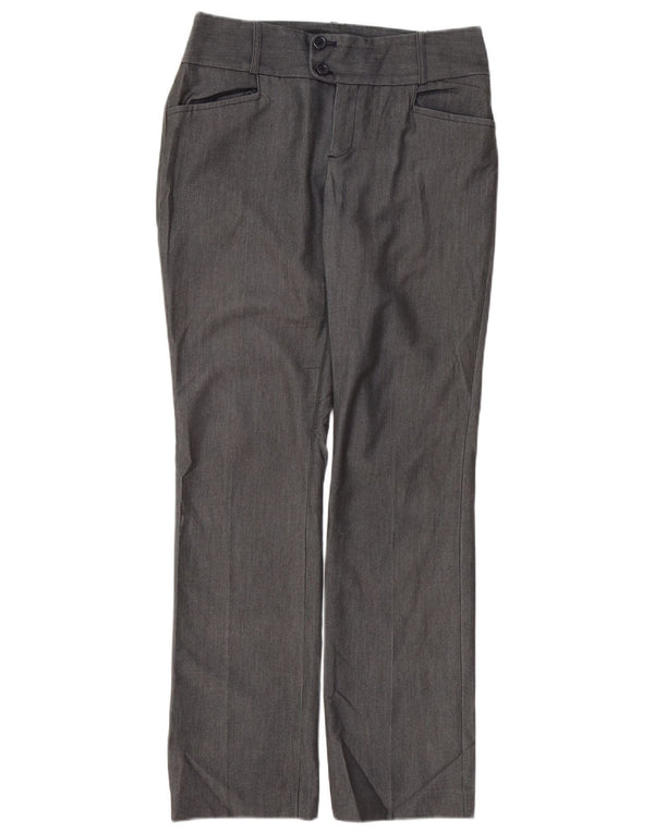 CALVIN KLEIN Pantaloni casual dritti da donna US 6 Medium W32 L32 Grigio