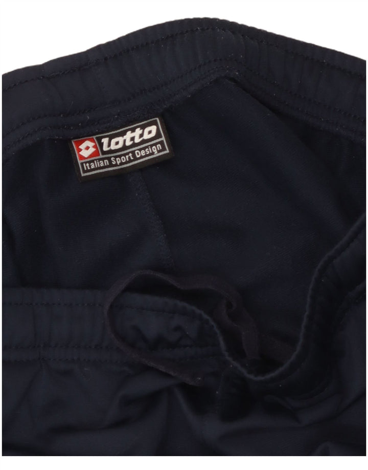 Pantaloni da tuta grafici da uomo Lotto Large blu navy