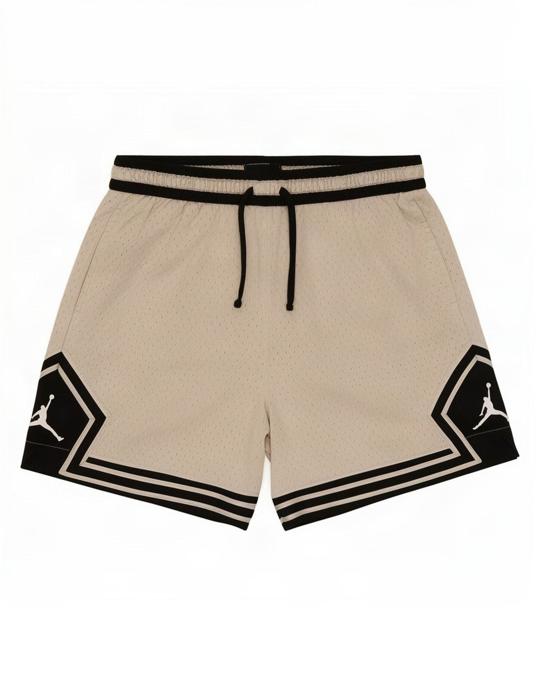 Pantaloncini sportivi Jordan da uomo 2XL Poliestere color block beige