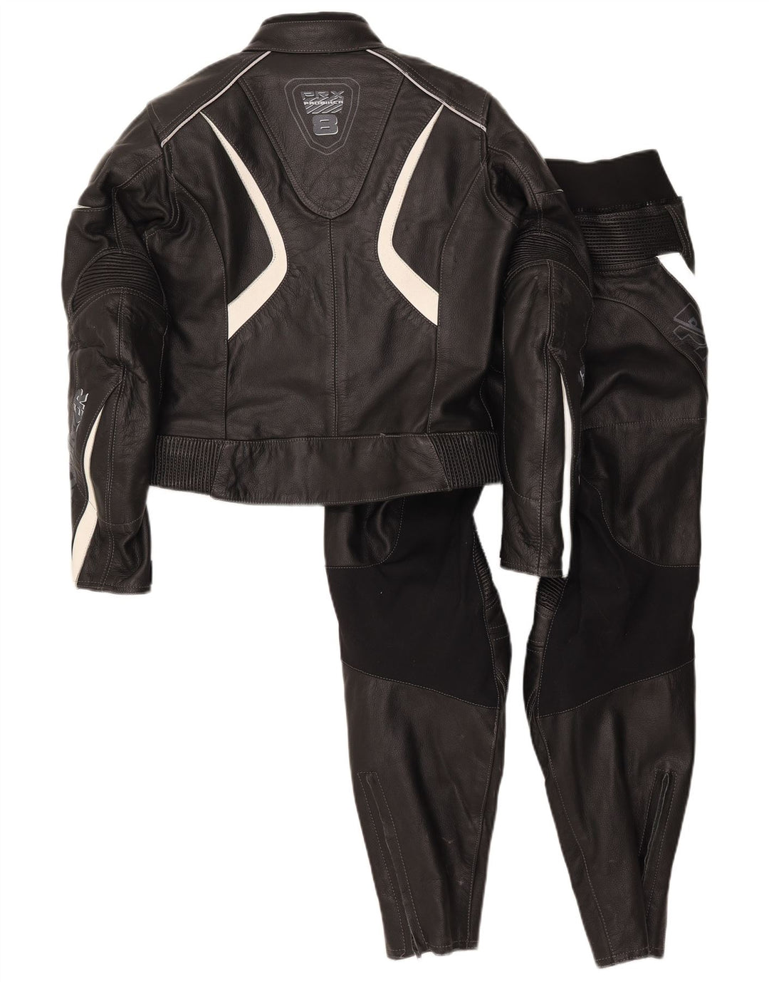 Set da 2 pezzi grafici da donna Probiker EU 38 blocco colore nero medio