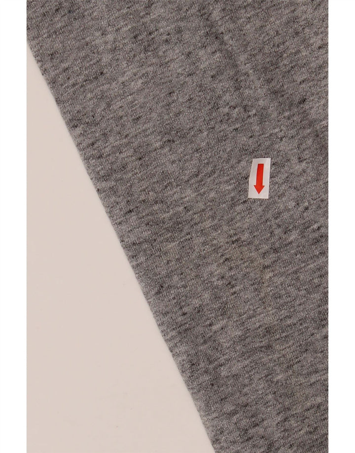 CHAMPION Felpa con grafica da uomo Maglione piccolo cotone chiazzato grigio