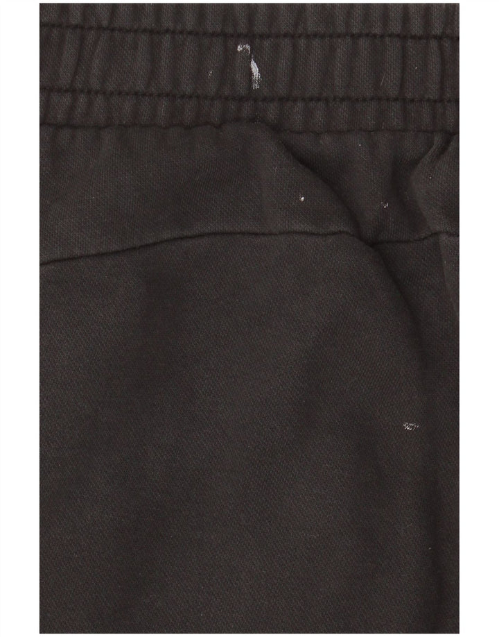 Pantaloncini sportivi da uomo Puma grandi in cotone nero