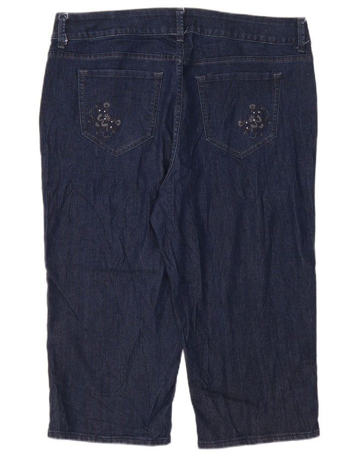 Jeans Capri Riders da donna LEE US 16 2XL W38 L19 Cotone blu