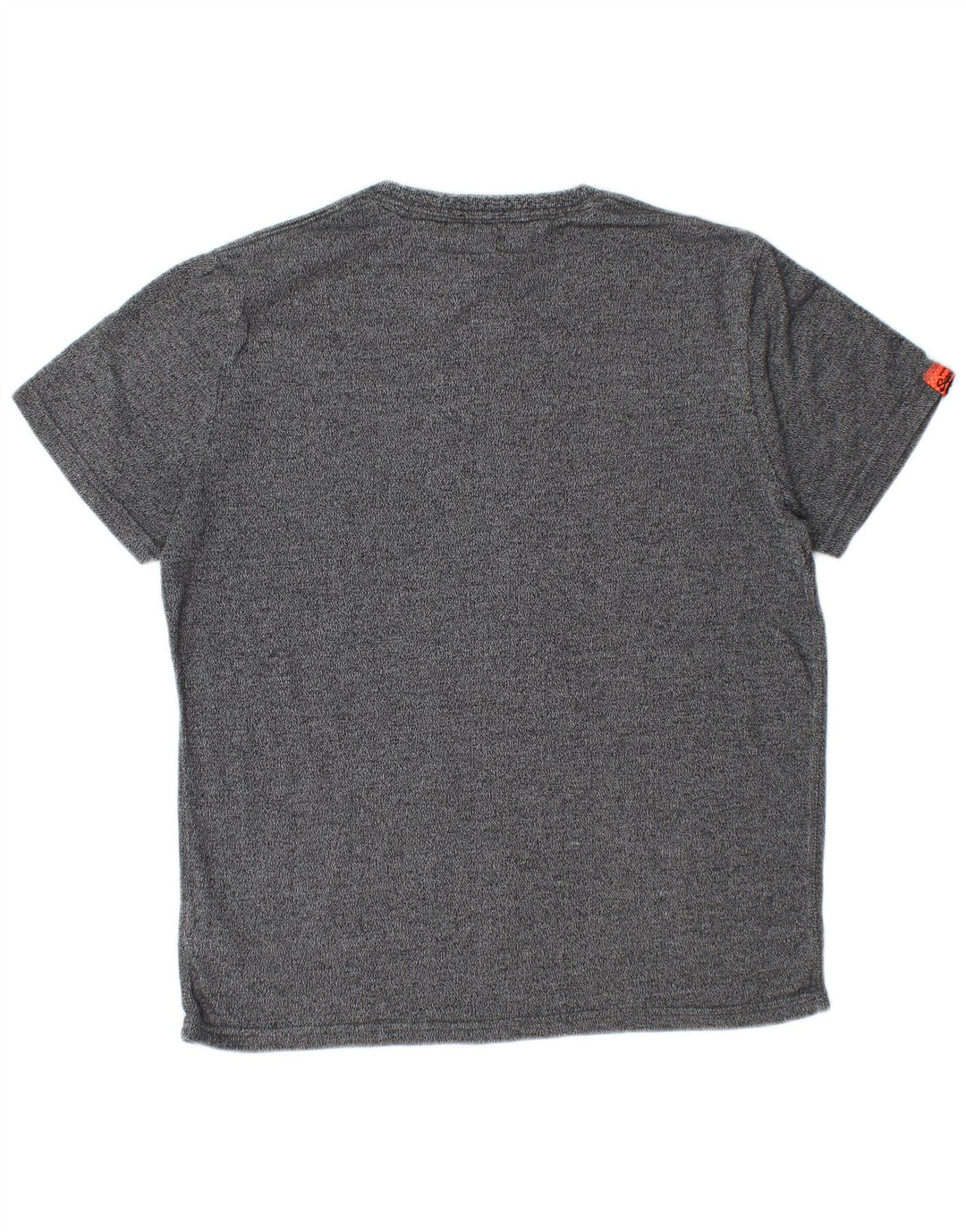 T-shirt grafica da uomo SUPERDRY Top XL in cotone grigio