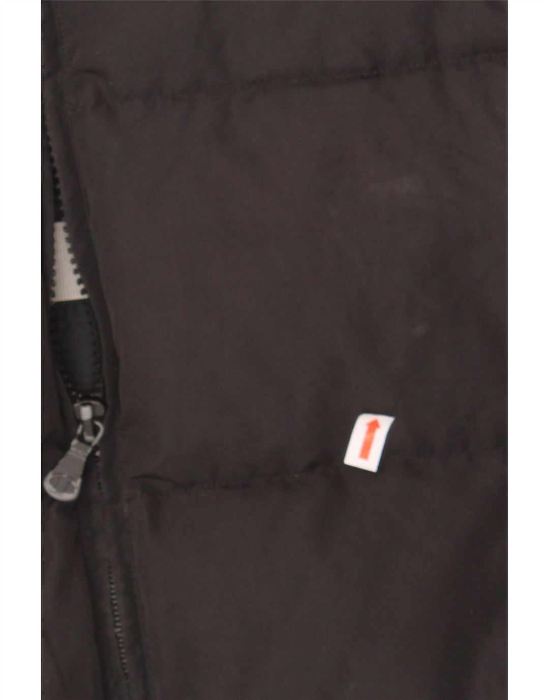 CHAMPION Womens Padded Gilet UK 14 Large Black Vintage Champion and Second-Hand Champion from Messina Hembry 