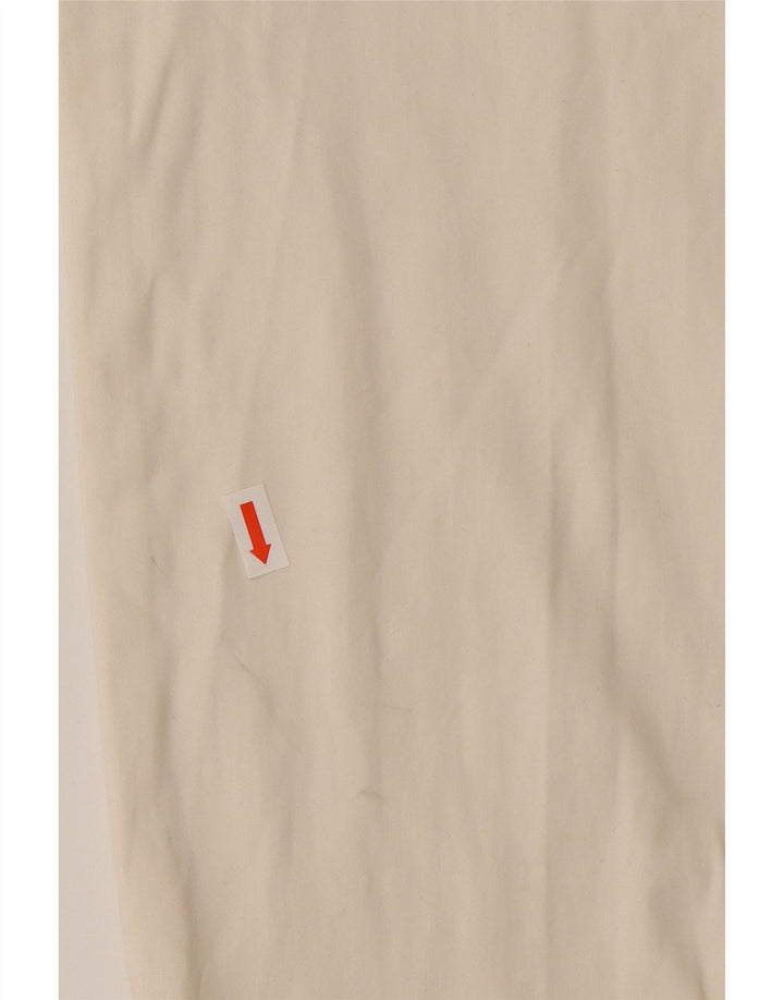 Pantaloni chino da donna Massimo Dutti EU 40 medio W30 L29 bianco sporco
