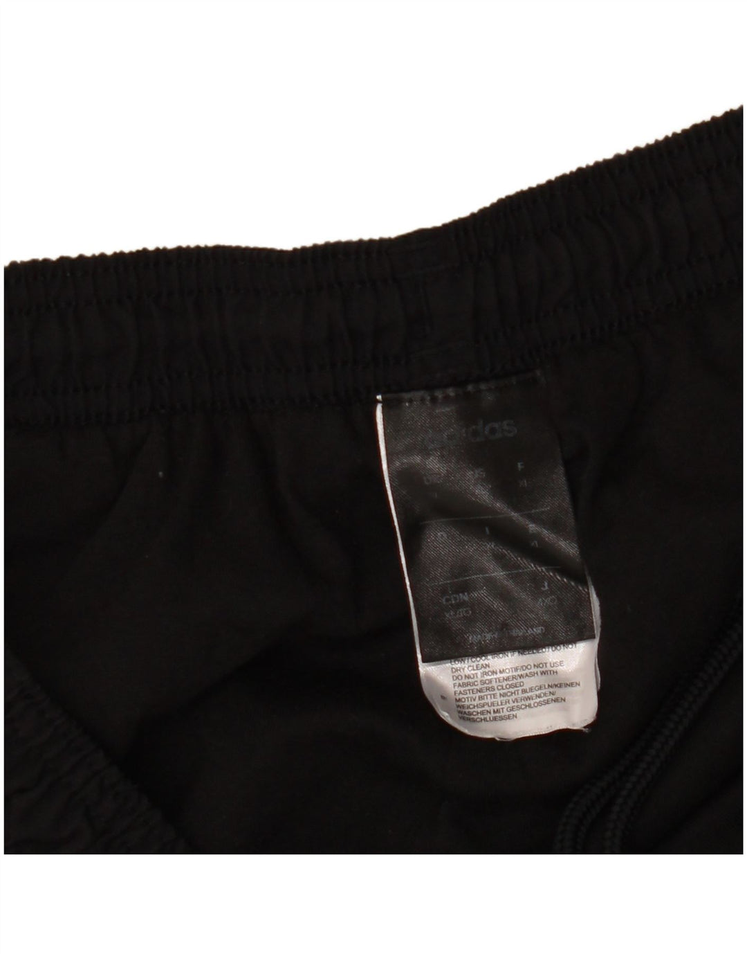 Pantaloni da tuta da uomo Adidas Joggers medio poliestere nero