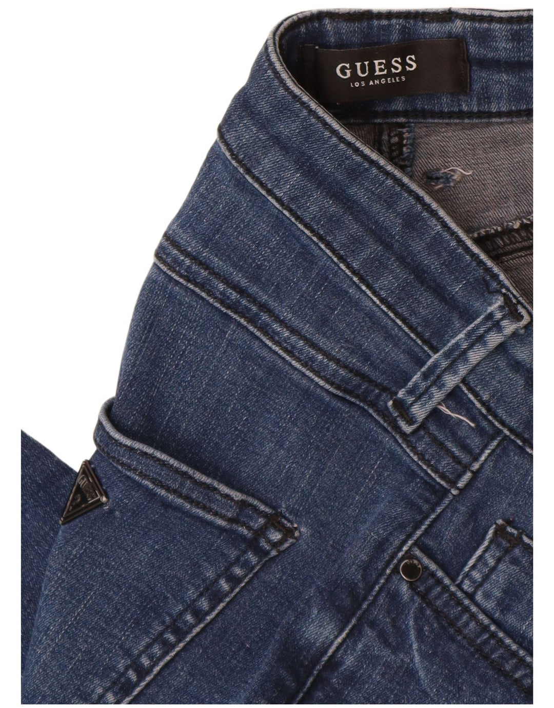 Jeans skinny da donna Guess W28 L26 cotone blu navy