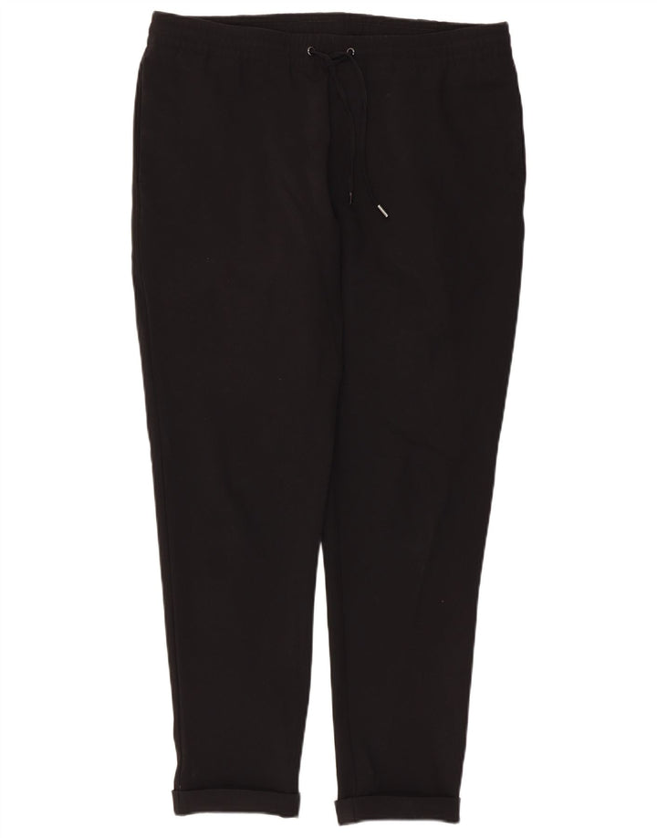 Pantaloni casual slim da donna Zara medi W32 L26 neri