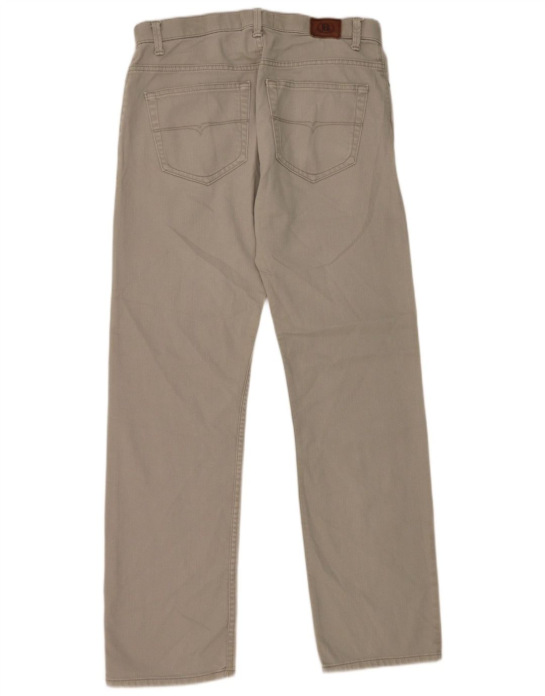 Jeans dritti Marks & Spencer da uomo blu Harbour W34 L33 cotone grigio