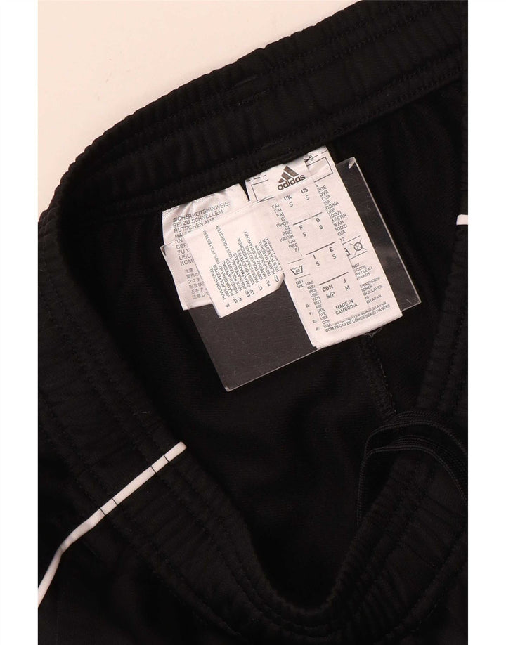 Pantaloni da tuta da uomo Adidas Joggers piccoli in poliestere nero