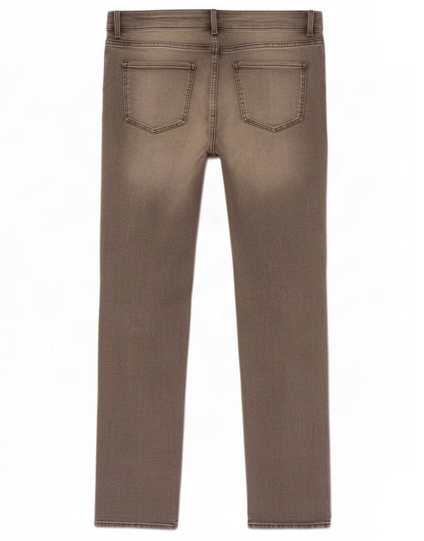Topshop Jeans dritti da donna The Sienna UK 16 Large W36 L29 Cotone grigio