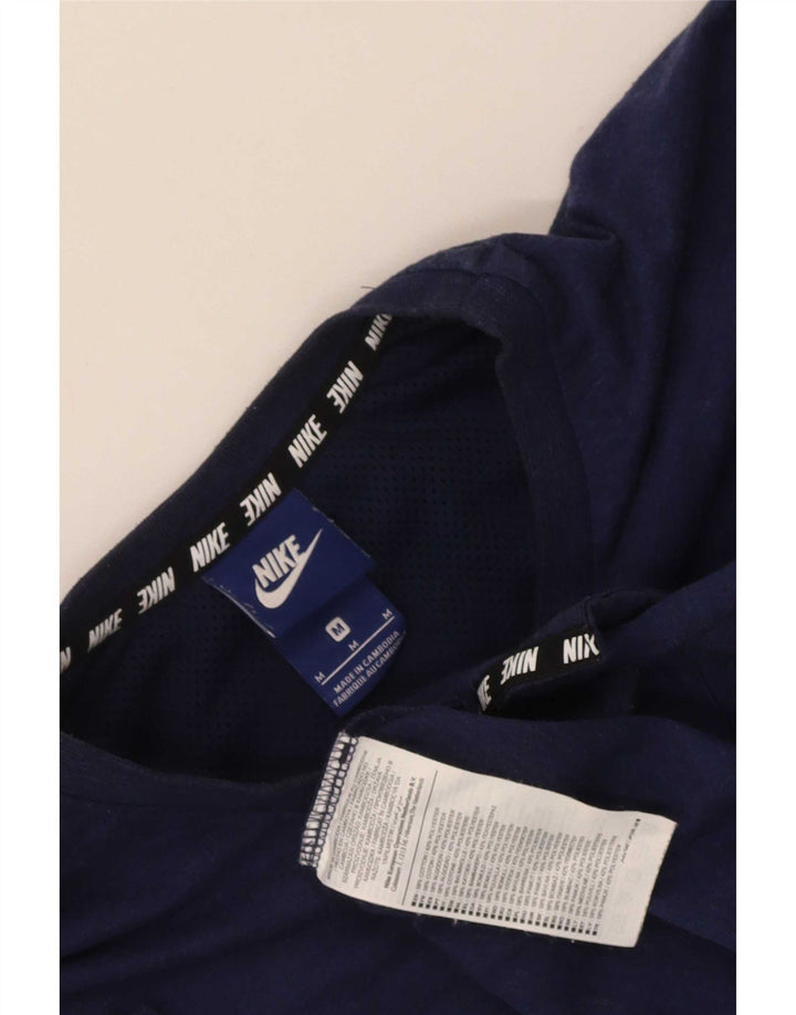 T-shirt da uomo Nike Top in cotone blu navy medio