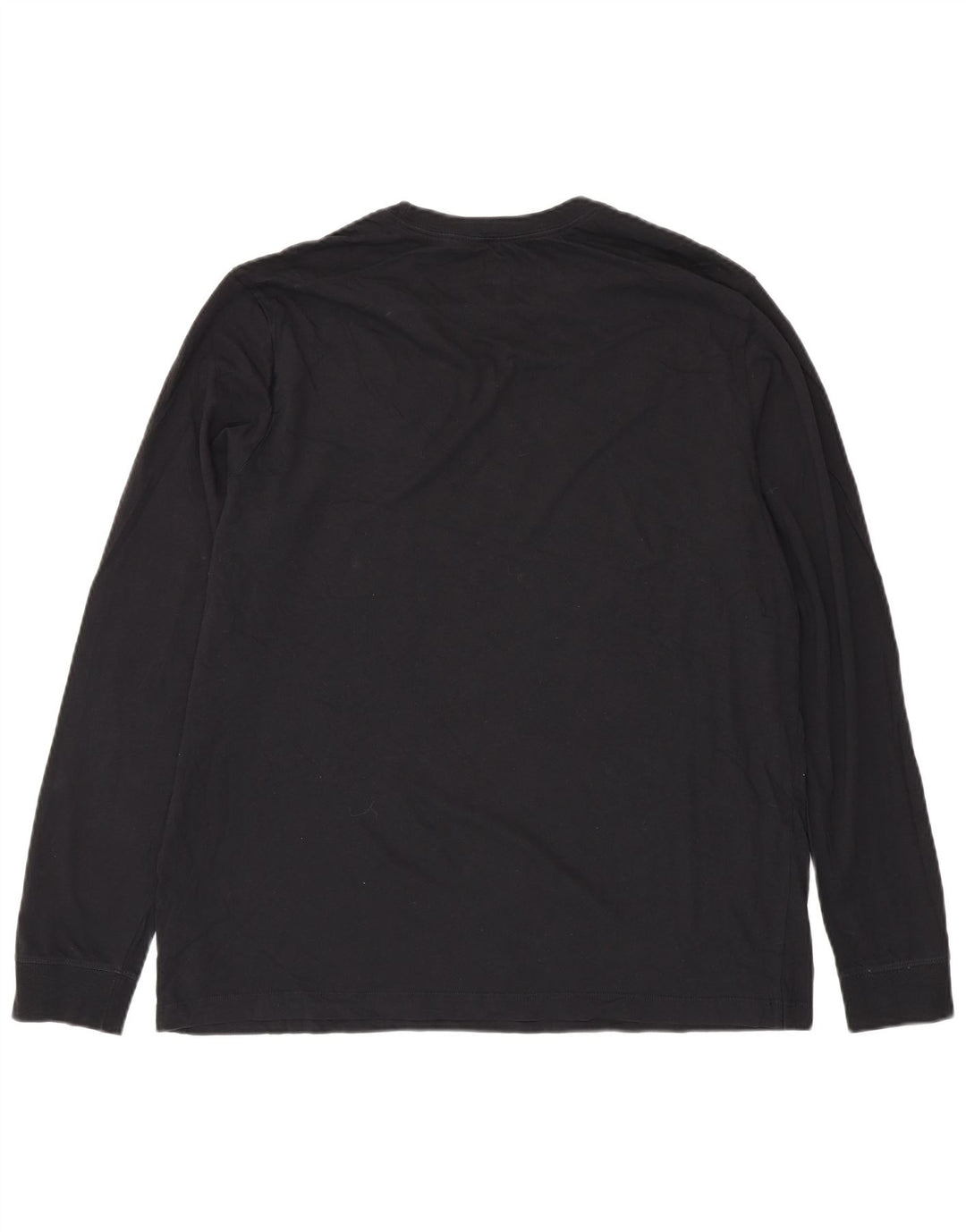 Top Nike da uomo a maniche lunghe XL in cotone nero