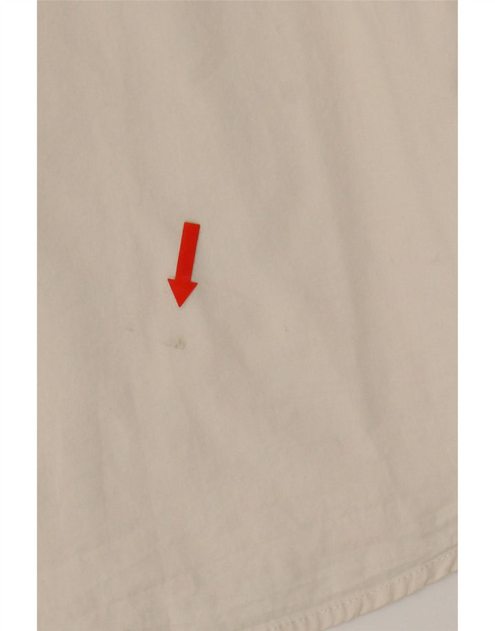 ATLAS FOR MEN Mens Shirt 2XL White Cotton Vintage Atlas For Men and Second-Hand Atlas For Men from Messina Hembry 