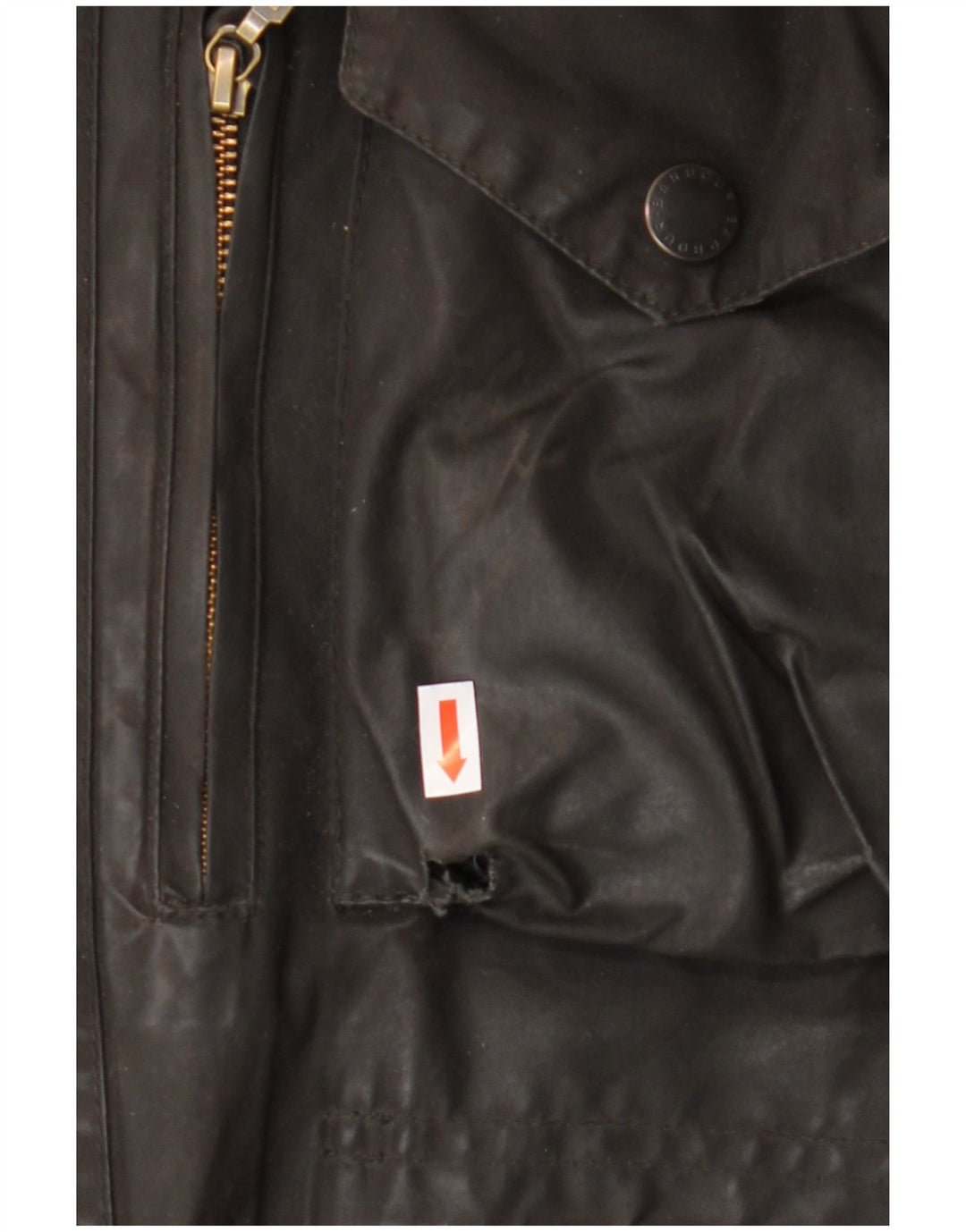 BARBOUR Giacca da uomo in cotone cerato UK 38 Marrone medio