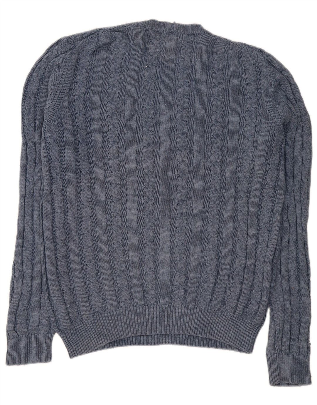 Maglione girocollo da uomo Farah piccolo in cotone blu navy