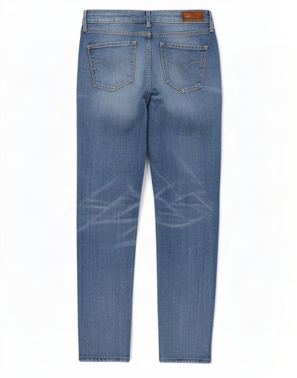 Levi's Womens Demi Curve Slim Jeans W27 L28 Blue Cotton