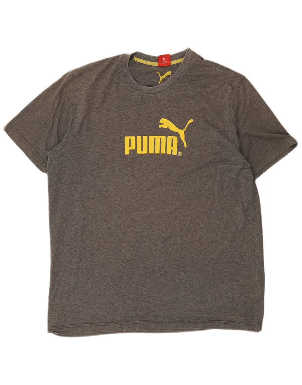 T-shirt grafica da uomo Puma Top XL Grigia