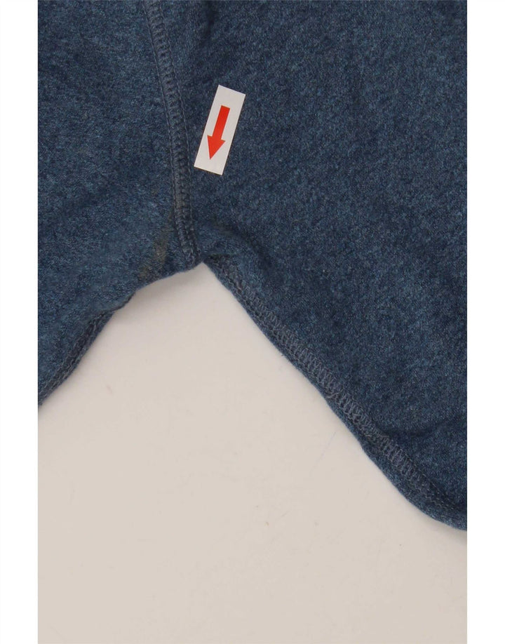 Top da uomo a maniche lunghe Superdry in cotone blu medio