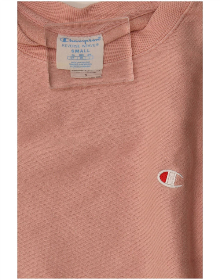 Felpa da uomo Champion Small in cotone rosa