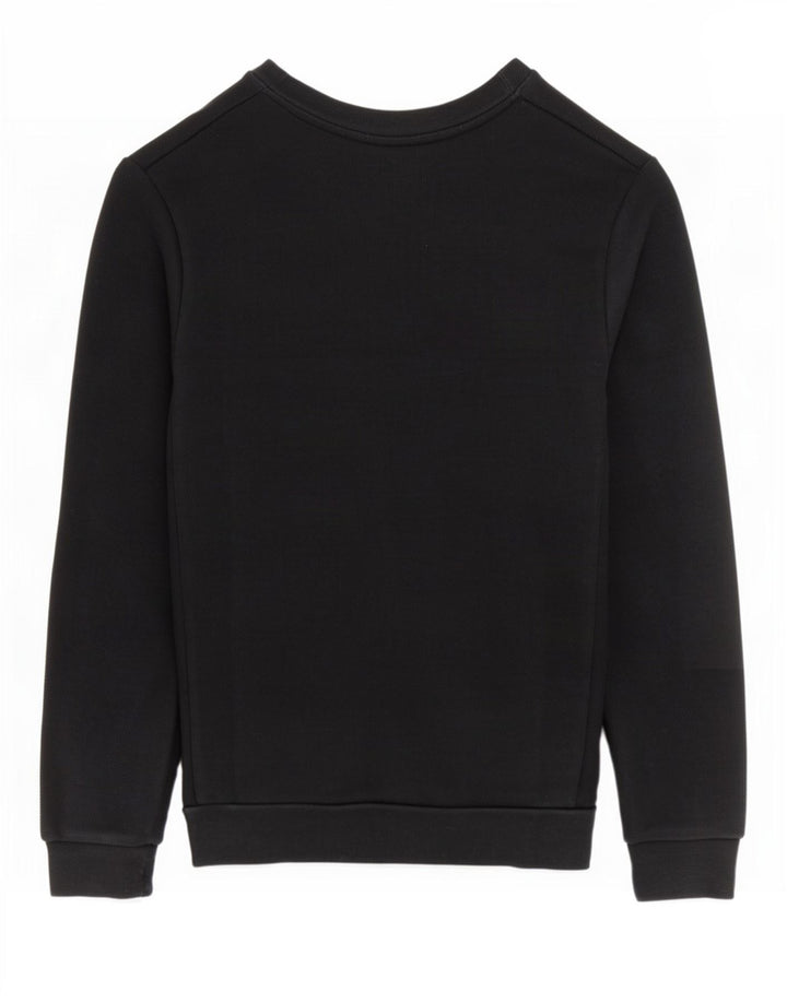 Felpa Zara Uomo Maglione Piccolo Cotone Nero