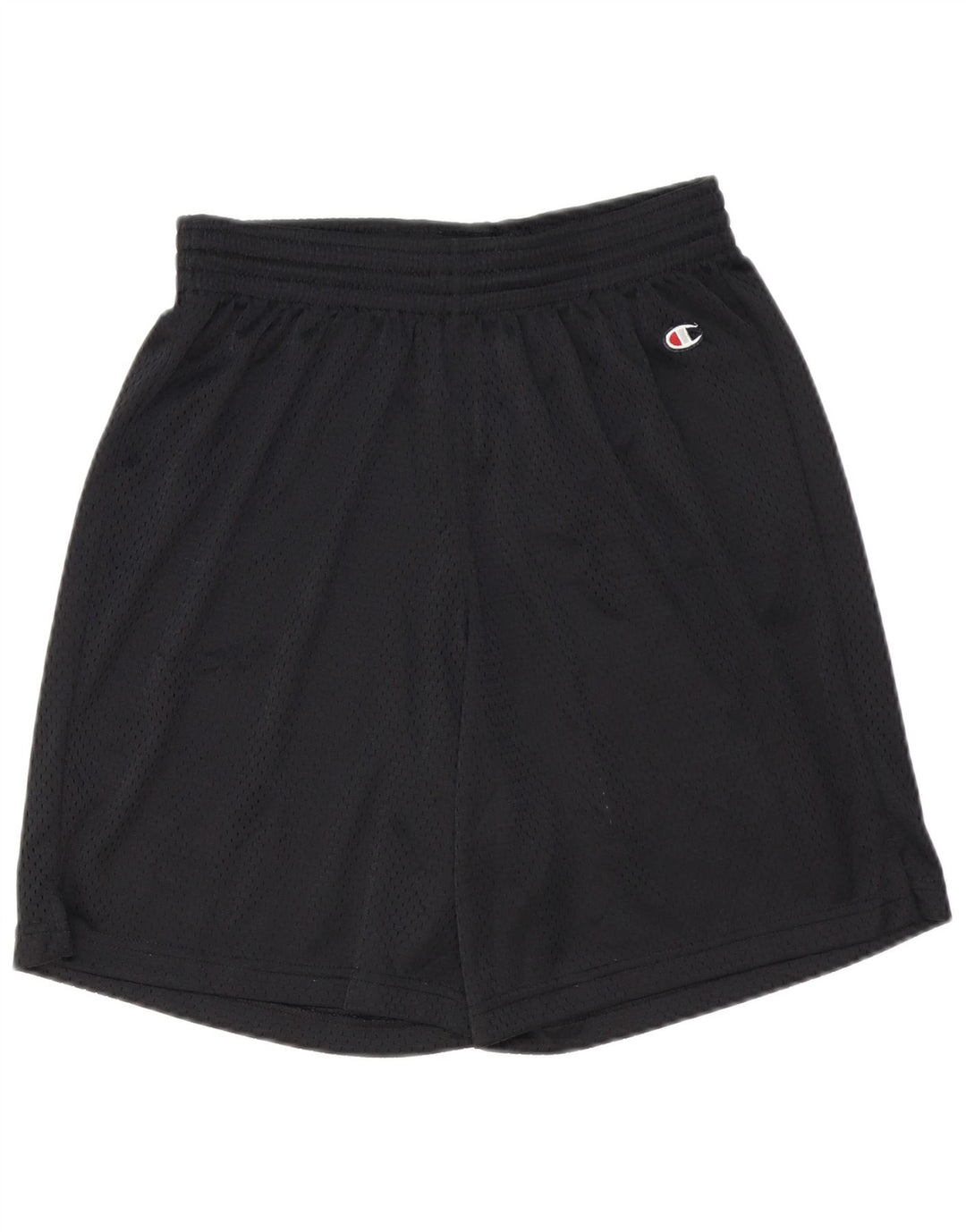 Pantaloncini sportivi da uomo Champion, medi, neri, in poliestere sportivo