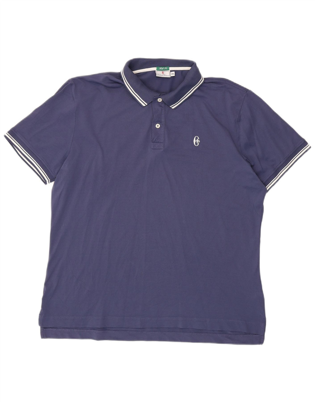 Polo Uomo CONTE OF FLORENCE 3XL Blu Navy Poliammide