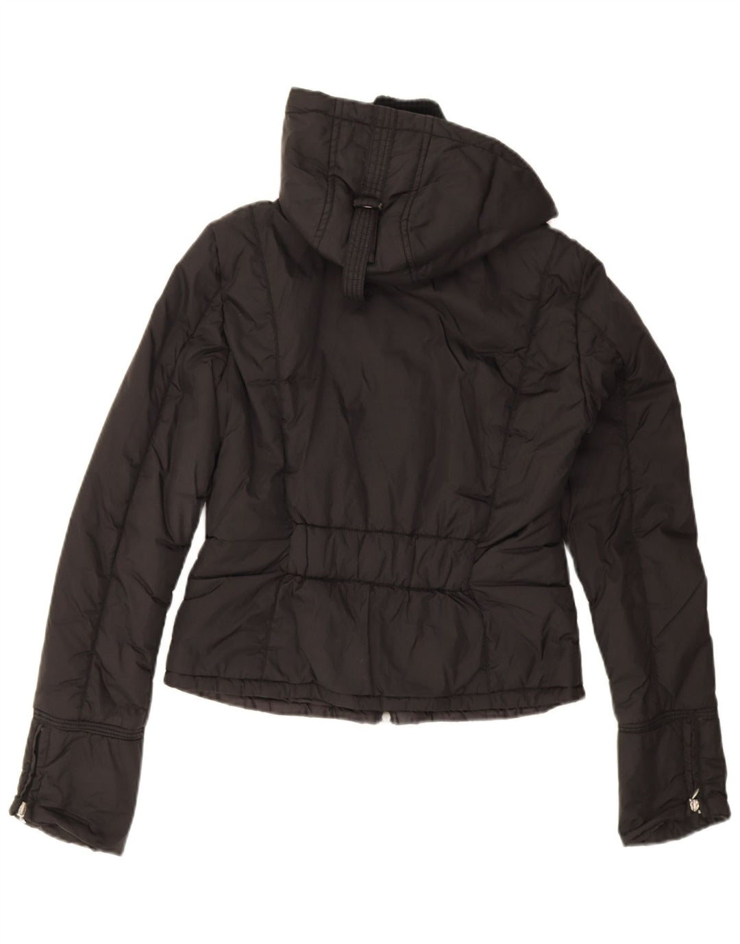 Giacca imbottita con cappuccio da donna Max & Co. UK 12 media nera in poliammide