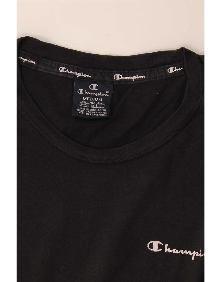 T-shirt da uomo Champion Top media nera