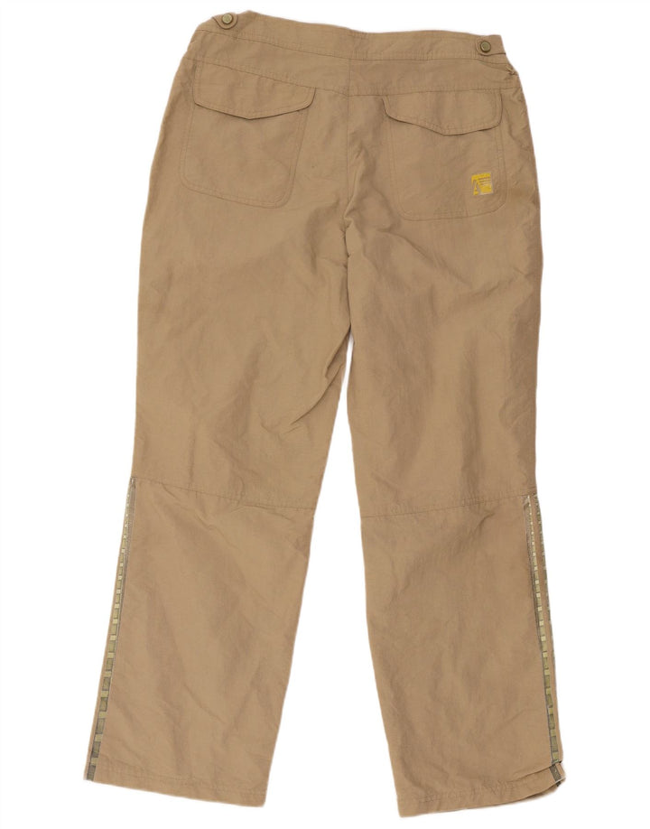 Pantaloni chino dritti da uomo Adidas medi W32 L29 beige poliammide