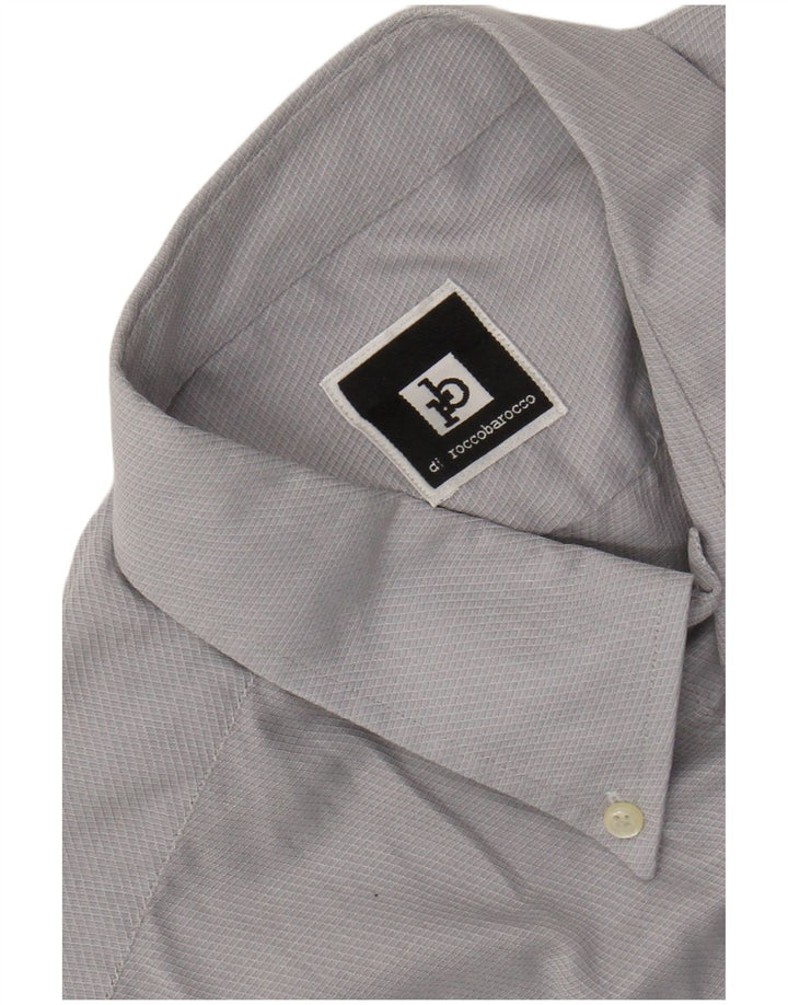 Camicia da uomo ROCCOBAROCCO XL Grigia